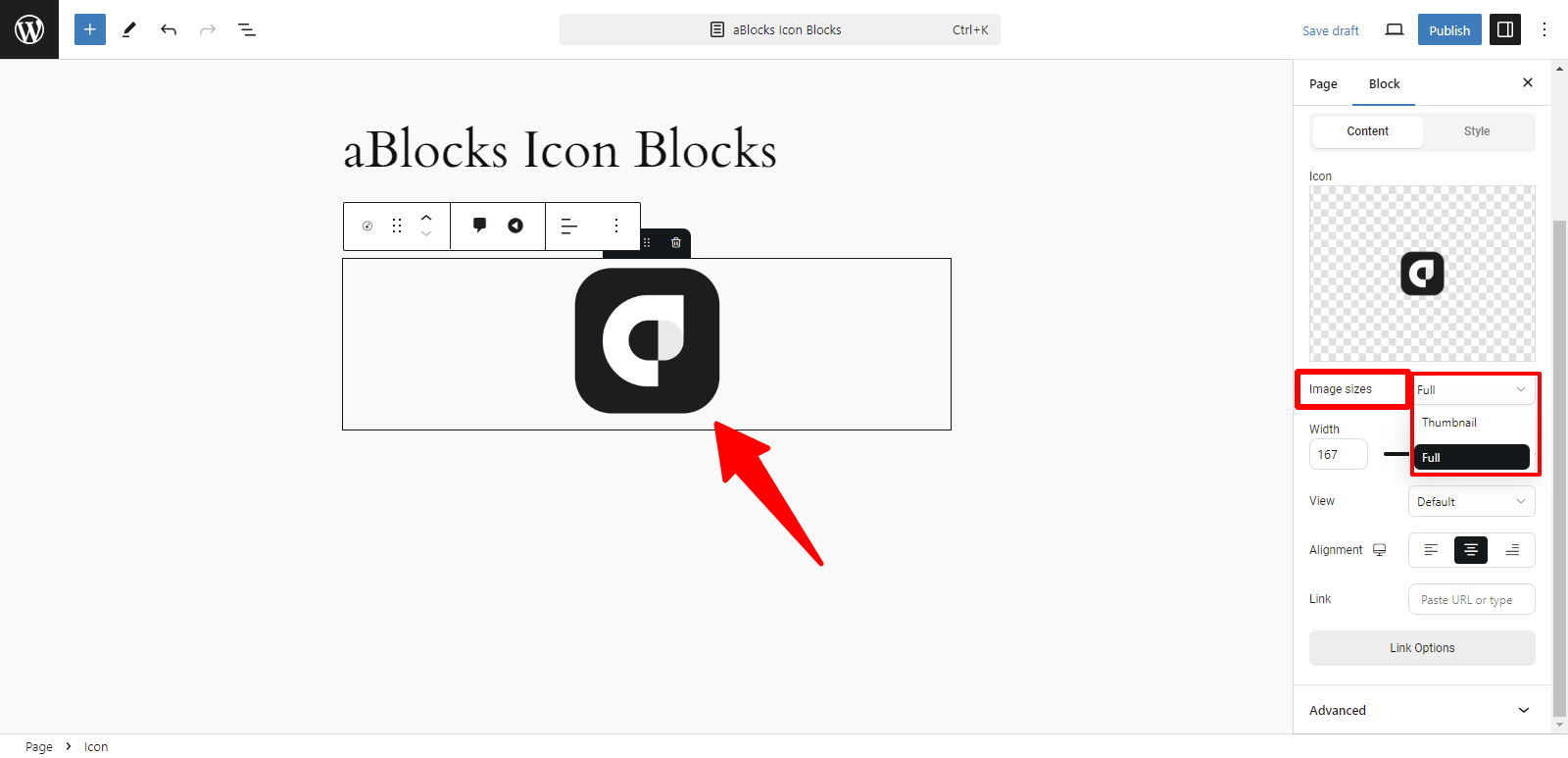 Image Sizes Customization 