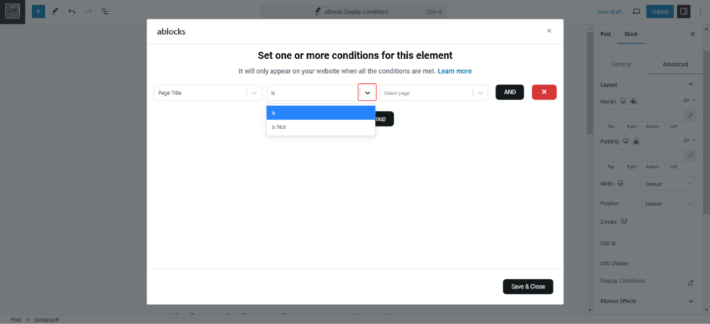 Second Dropdown Options
