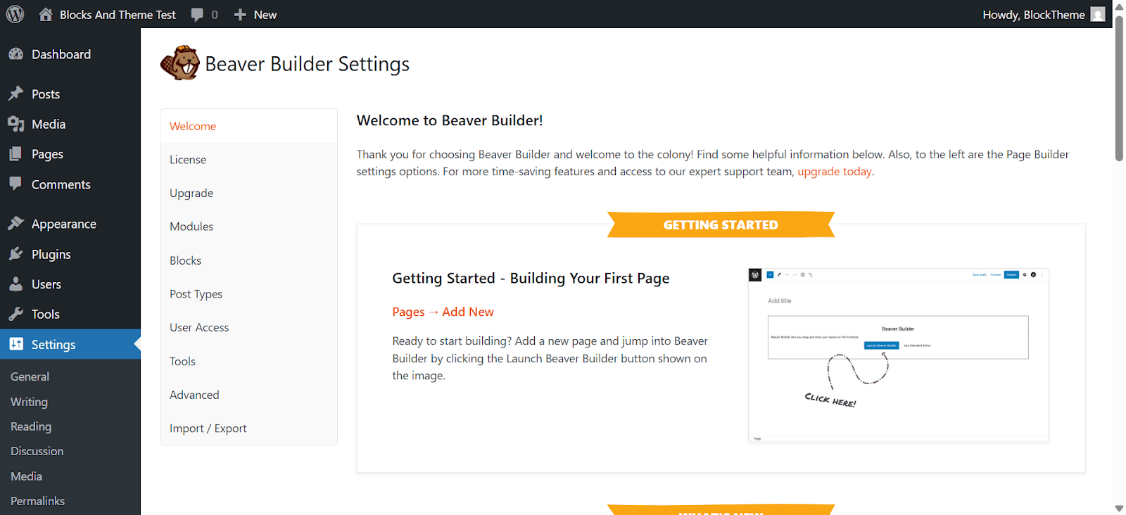 Beaver Builder Settings