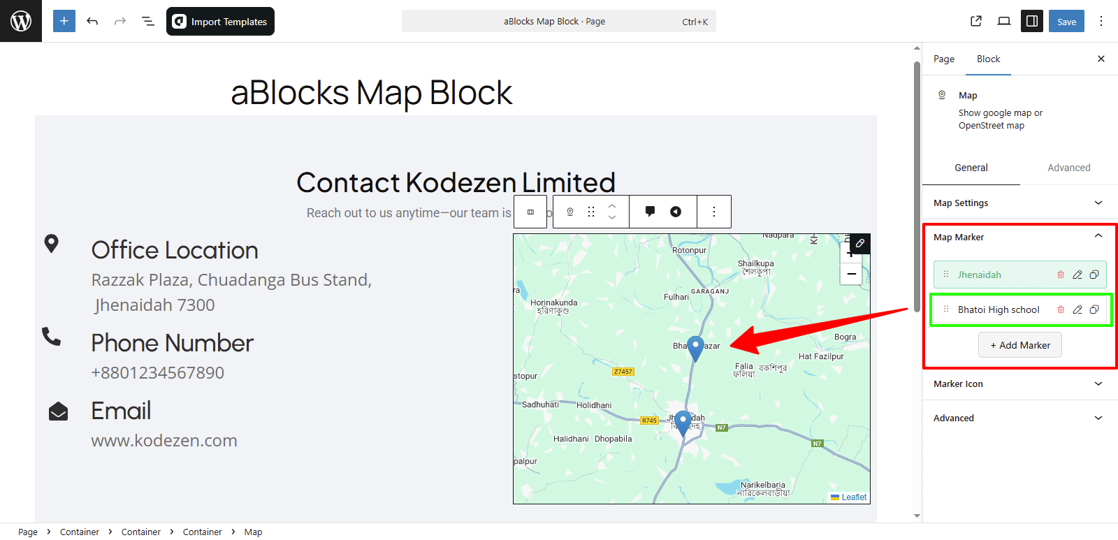 Add new location