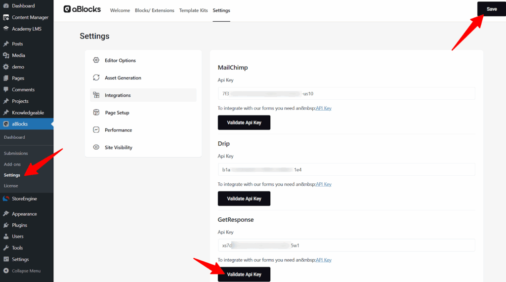 Set Up GetResponse Integration with aBlocks
