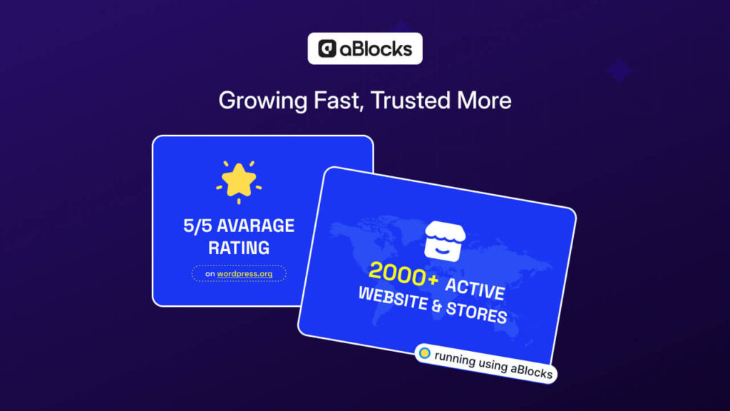 aBlocks Growing Fast, Trusted More