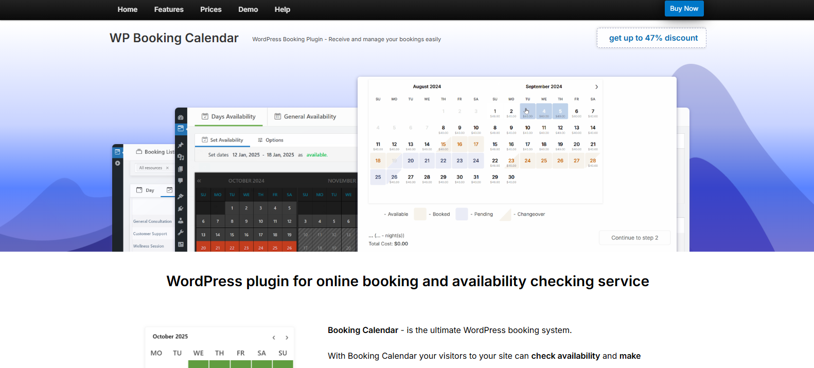 Booking Calendar