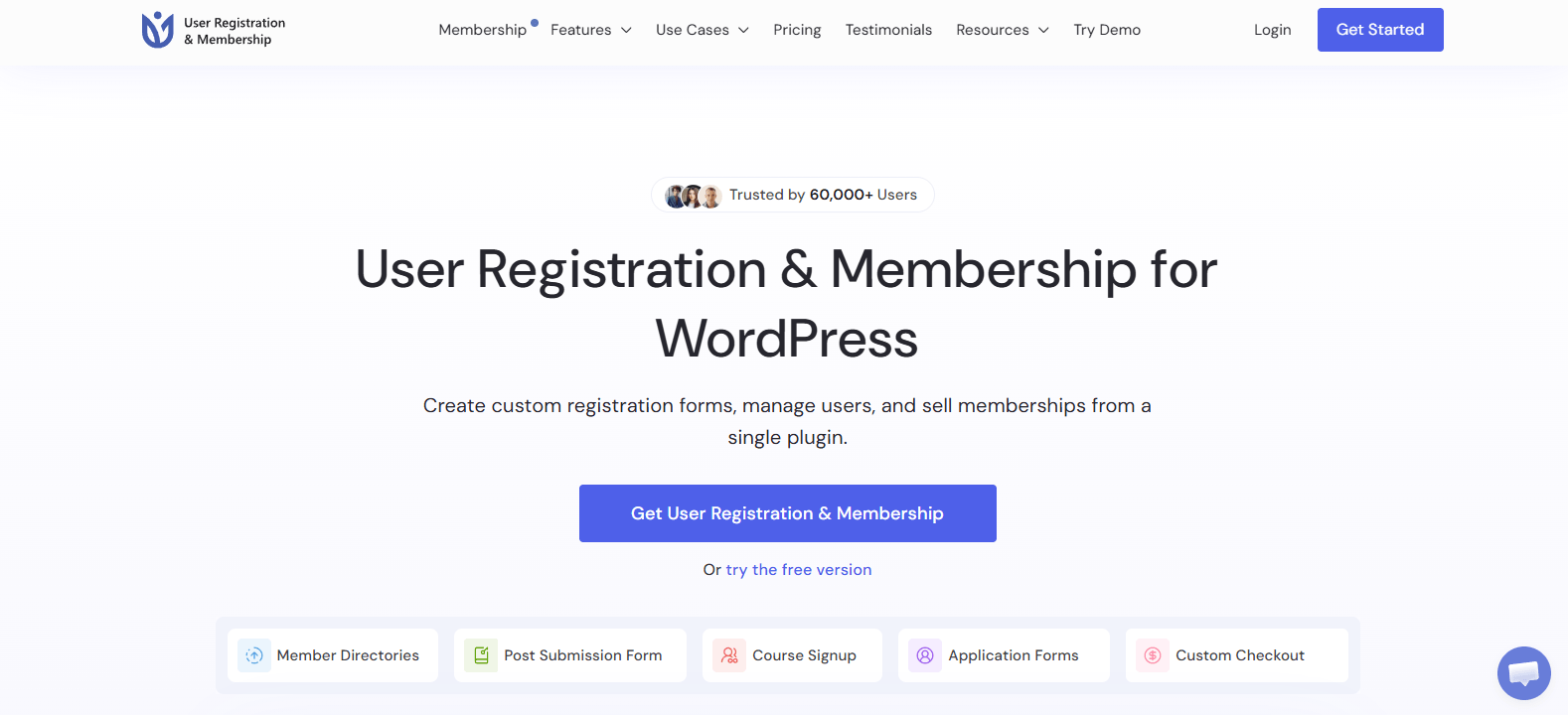 User Registration & Membership