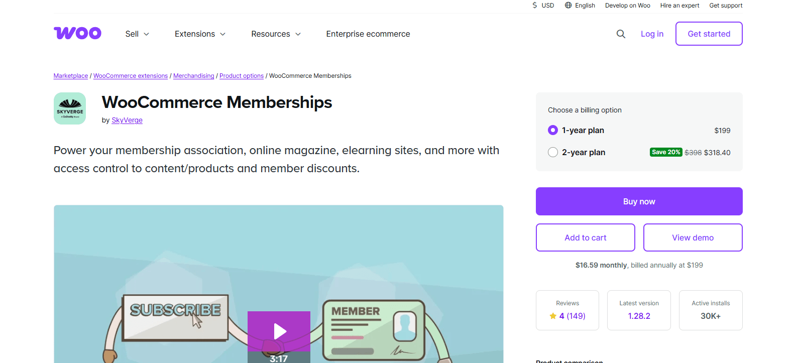 WooCommerce Memberships